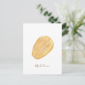 Madeleine waterverf briefkaart (Staand voorkant)