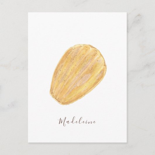 Madeleine waterverf briefkaart (Voorkant)