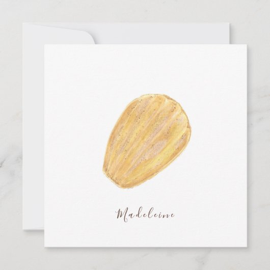 Madeleine waterverf kaart (Voorkant)