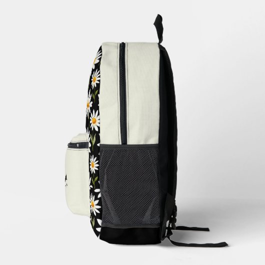 madeliefje bedrukte rugzak (Rechts)