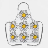 Madeliefje Bloem Bloemig Madeliefje Schort (Voorkant)