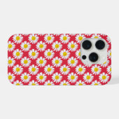 Madeliefje bloem iPhone hoesje (Achterkant horizontaal)