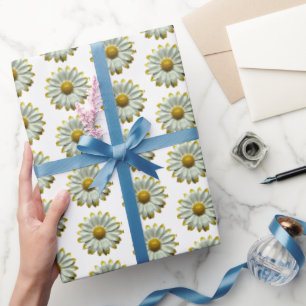 Madeliefje Bloem - Lente Zomer Tuin Bruiloft Bloem Cadeaupapier