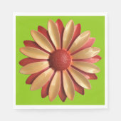 Madeliefje Bloem - Lente Zomer Tuin Bruiloft Bloem Servet (Voorkant)