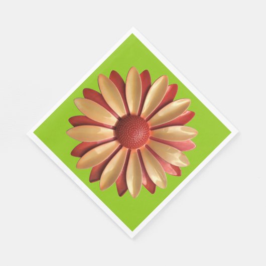 Madeliefje Bloem - Lente Zomer Tuin Bruiloft Bloem Servet (Hoek)