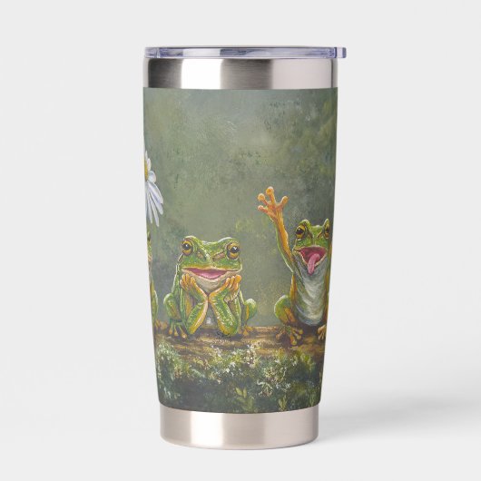 Madeliefje Dag Geïsoleerde Drinkbeker (Links)