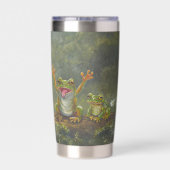 Madeliefje Dag Geïsoleerde Drinkbeker (Achterkant)
