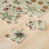 Madeliefje door William Morris, Vintage Victoriaan Legpuzzel (Zijkant)