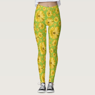 Madeliefje Geel Leggings