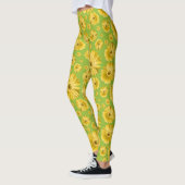 Madeliefje Geel Leggings (Links)