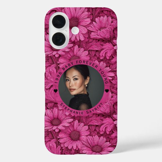 Madeliefje Geïnspireerde 18e Verjaardag Modern Case-Mate iPhone Case (Achterkant)