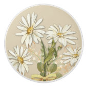 Madeliefje Keramische Knop (Voorkant)