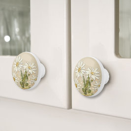 Madeliefje Keramische Knop