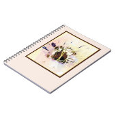Madeliefje kunstwerk notitieboek (Linkerzijde)