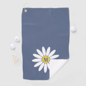 Madeliefje met eerste blauwe golfhanddoek (Insitu)