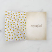 madeliefje met vlinder aan je hoofd kaart (Binnen)