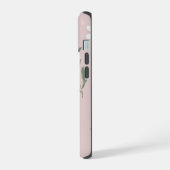 Madeliefje Naadloos Patroon iPhone 15 Case (Linkerkant)