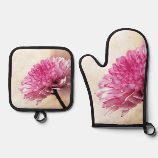Madeliefje Ovenwant & Pannenlap Set (Voorkant)