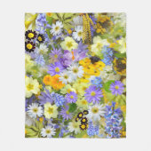 Madeliefje, Sleutelbloem, Narcis Bloemen Fleece Deken (Voorkant)