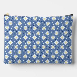 madeliefje stippen blauw etui