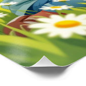 Madeliefje Symboliek Perfect Poster (Hoek)