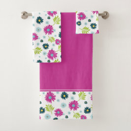 Madeliefje Tuin Bloemen Botanische Wilde Bloemen  Bad Handdoek