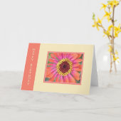 Madeliefje verjaardagskaart kaart (Gele Bloem)