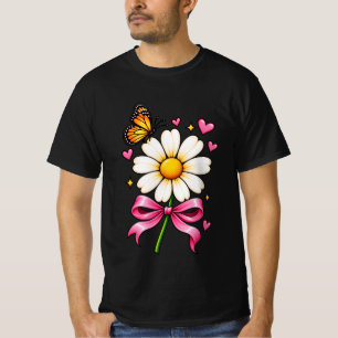 Madeliefje Vlinder T-Shirt