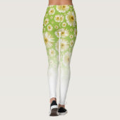 Madeliefje Wit Leggings (Achterkant)