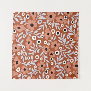 madeliefjes: abstracte achtergrond. wandkleed