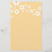 Madeliefjes Baby Shower Spel Flyer (Achterkant)