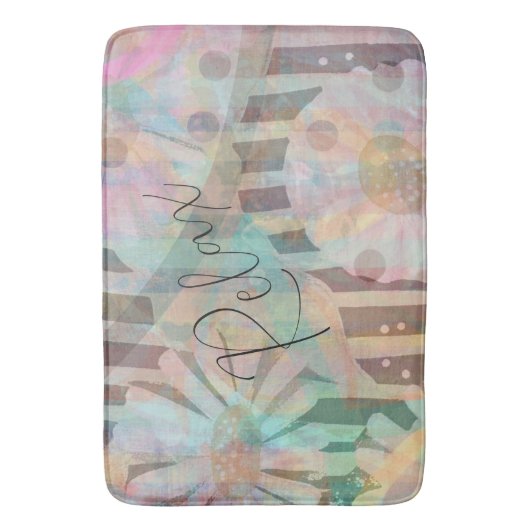   madeliefjes badmat (Voorkant Verticaal)