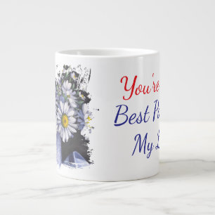 Madeliefjes bloem je bent het beste deel van mijn  grote koffiekop