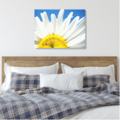 Madeliefjes Bloemen Bloemstukken Canvas kunstprint Afdruk (Insitu (Slaapkamer))