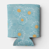  madeliefjes: bloemencontourpatroon. blikjeskoeler (Achterkant)