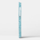 madeliefjes: bloemencontourpatroon. Case-Mate iPhone case (Achterkant / Links)