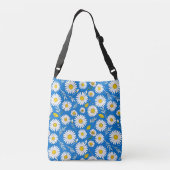 Madeliefjes bloempatroon crossbody tas (Achterkant)