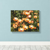 madeliefjes canvas afdruk (Insitu (Houten vloer))