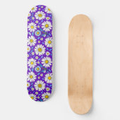 Madeliefjes en Bladeren Persoonlijk Skateboard (Voorkant)