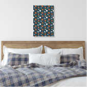 Madeliefjes en Vlinders Canvas Afdruk (Insitu (Slaapkamer))