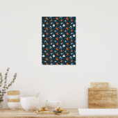 Madeliefjes en Vlinders Poster (Keuken)