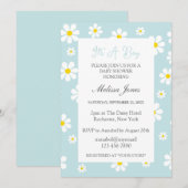 Madeliefjes Het Is Een Jongen Baby Shower Kaart (Voorkant / Achterkant)