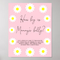 Madeliefjes - Hoe groot is mama's buik spel