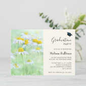 madeliefjes in een Afstuderen voor veldfotografie Kaart (Staand voorkant)