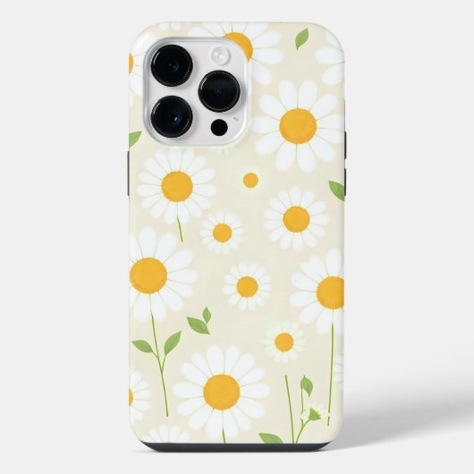 Madeliefjes iPhone Hoesje (Achterkant)