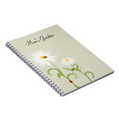 Madeliefjes Lieveheersbeestjes Persoonlijk Dagboek Notitieboek (Rechterzijde)