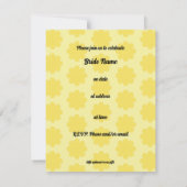 Madeliefjes Madelief Kunst Tuin Trouw Bruidsfeest Kaart (Achterkant)