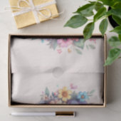 Madeliefjes met een mooie vlinder tissuepapier (Geschenk)