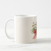 Madeliefjes met Rode Witte Strik Koffiemok (Links)