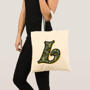 Madeliefjes Monogram Initiaal L Tote Bag